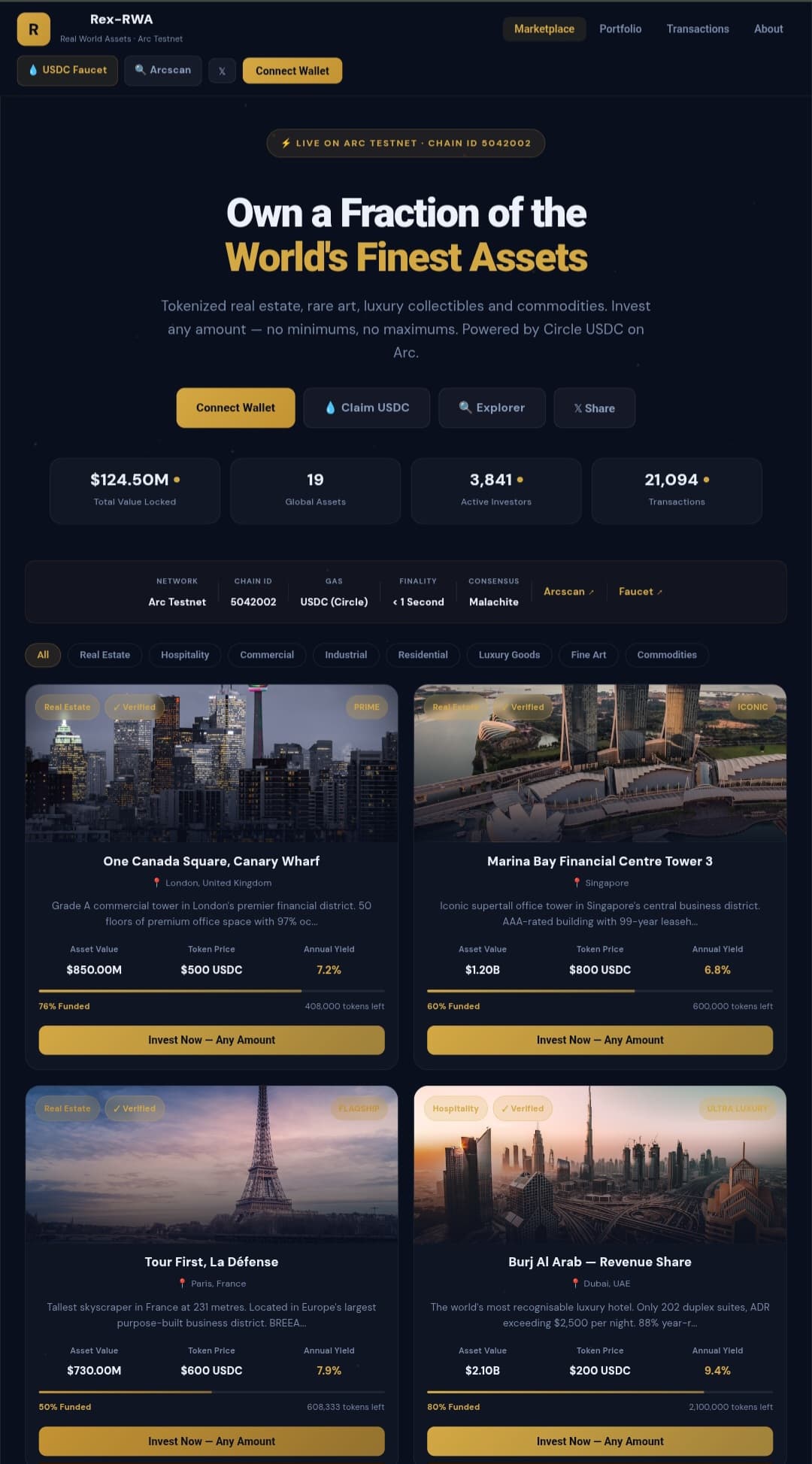 Profile background