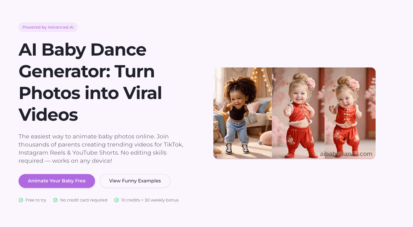 AI Baby Dance