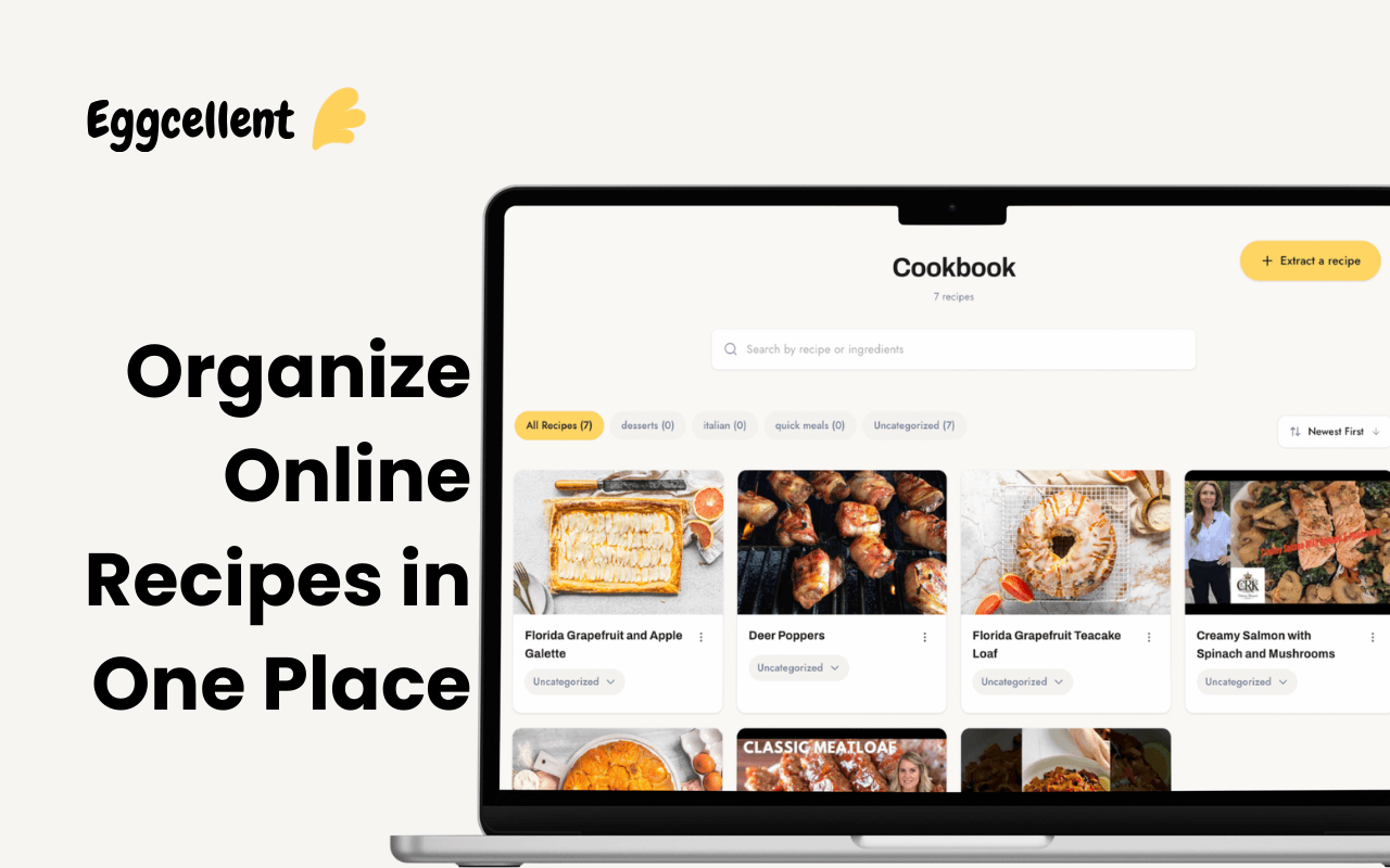 Eggcellent – Recipe Manager