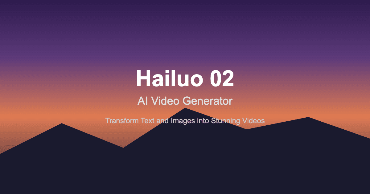 Hailuo 02
