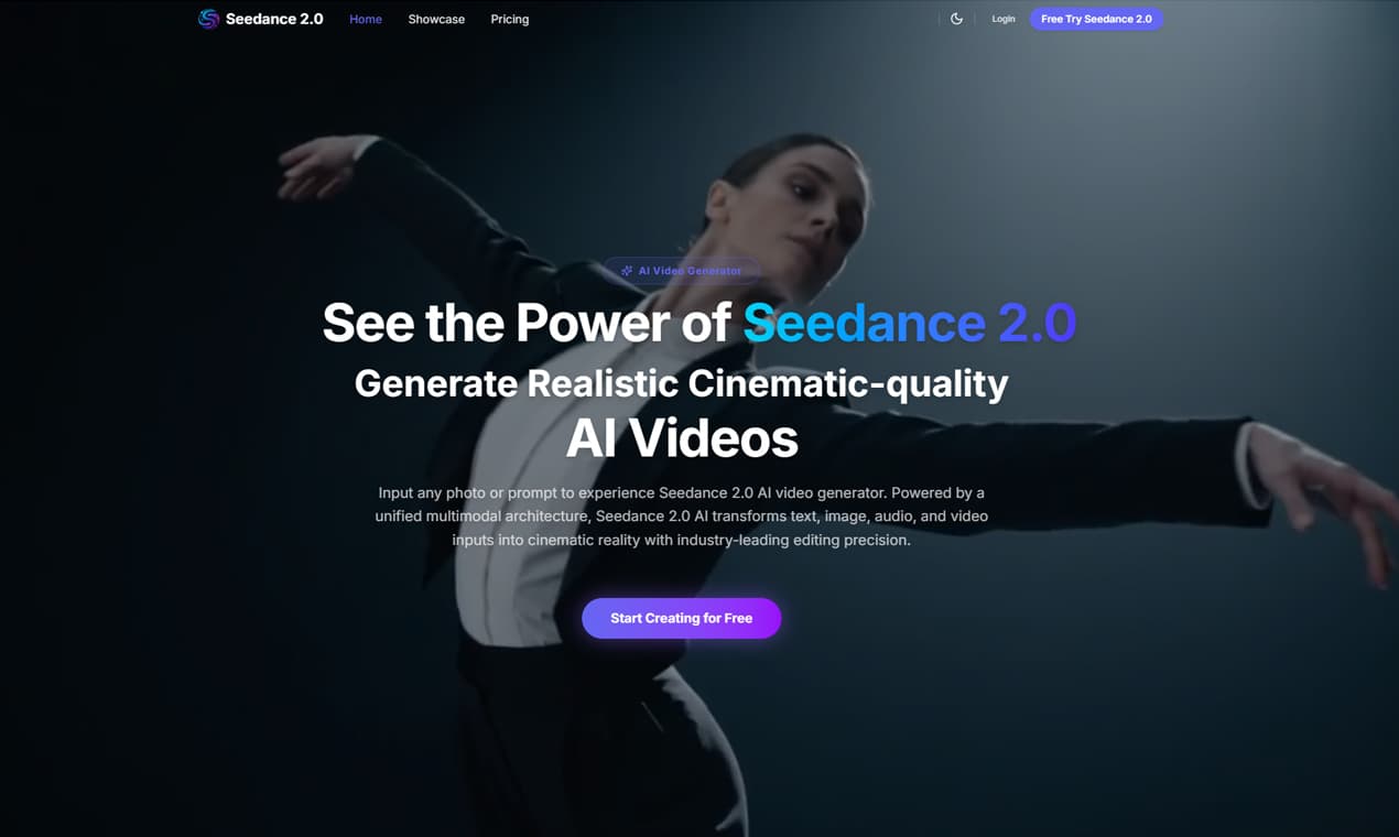 Seedance 2.0 AI Video