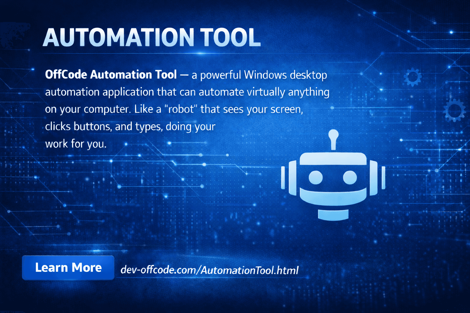 OffCode Automation tool | AI Powered