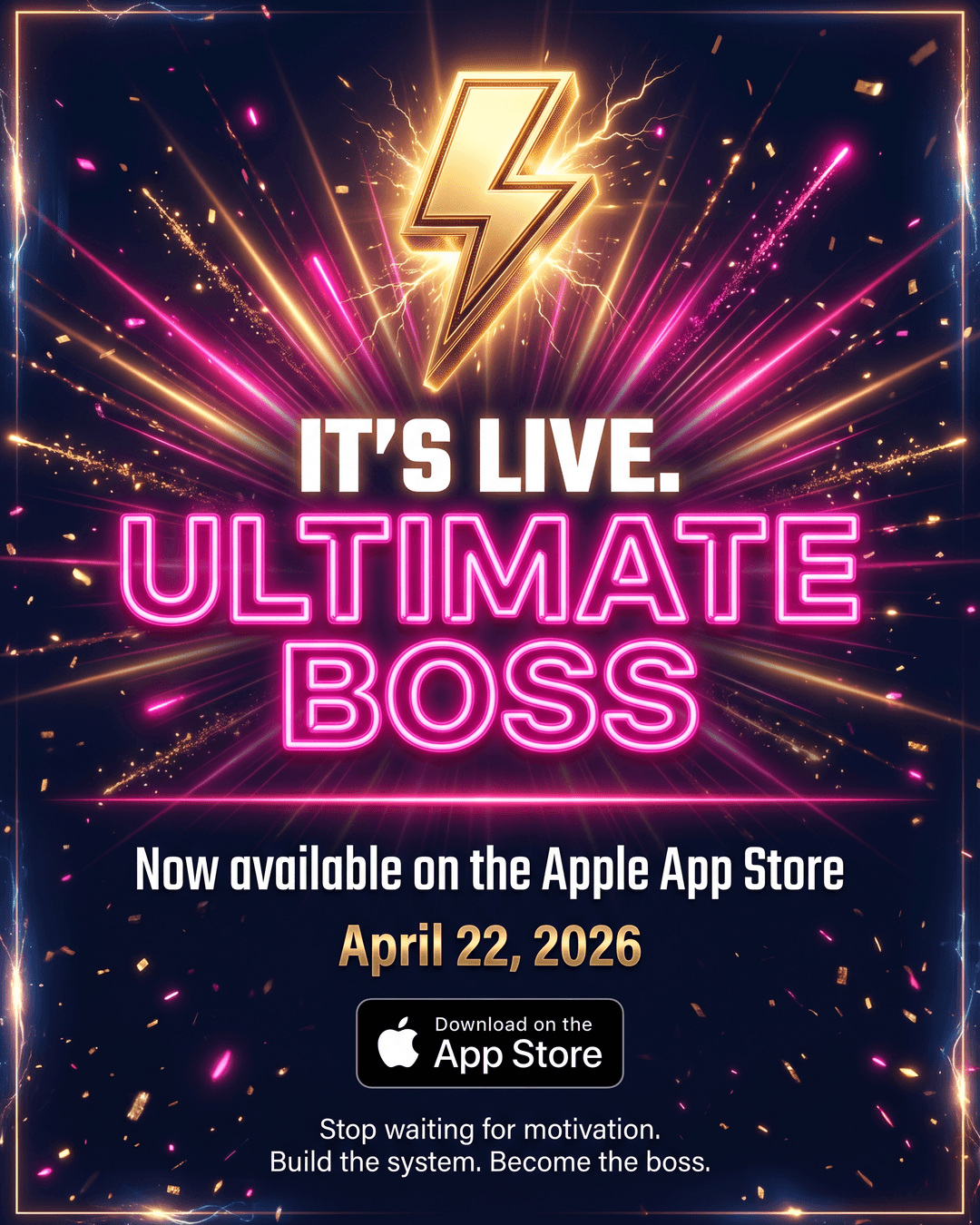 Ultimate Boss Mobile App LIVE!!
