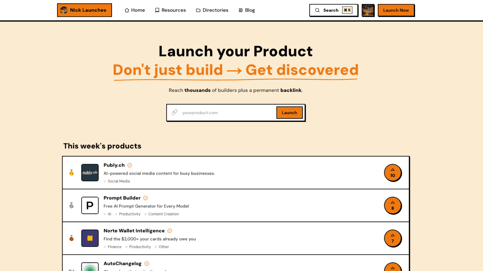 Nick Launches