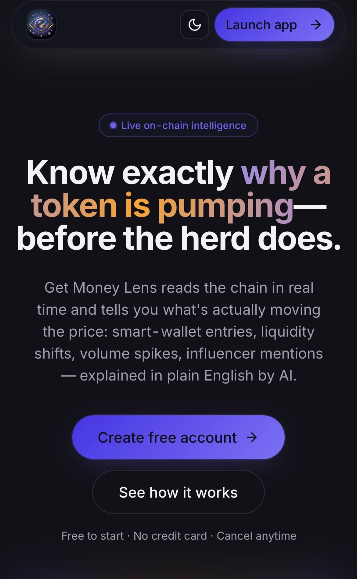 Get Money Lens