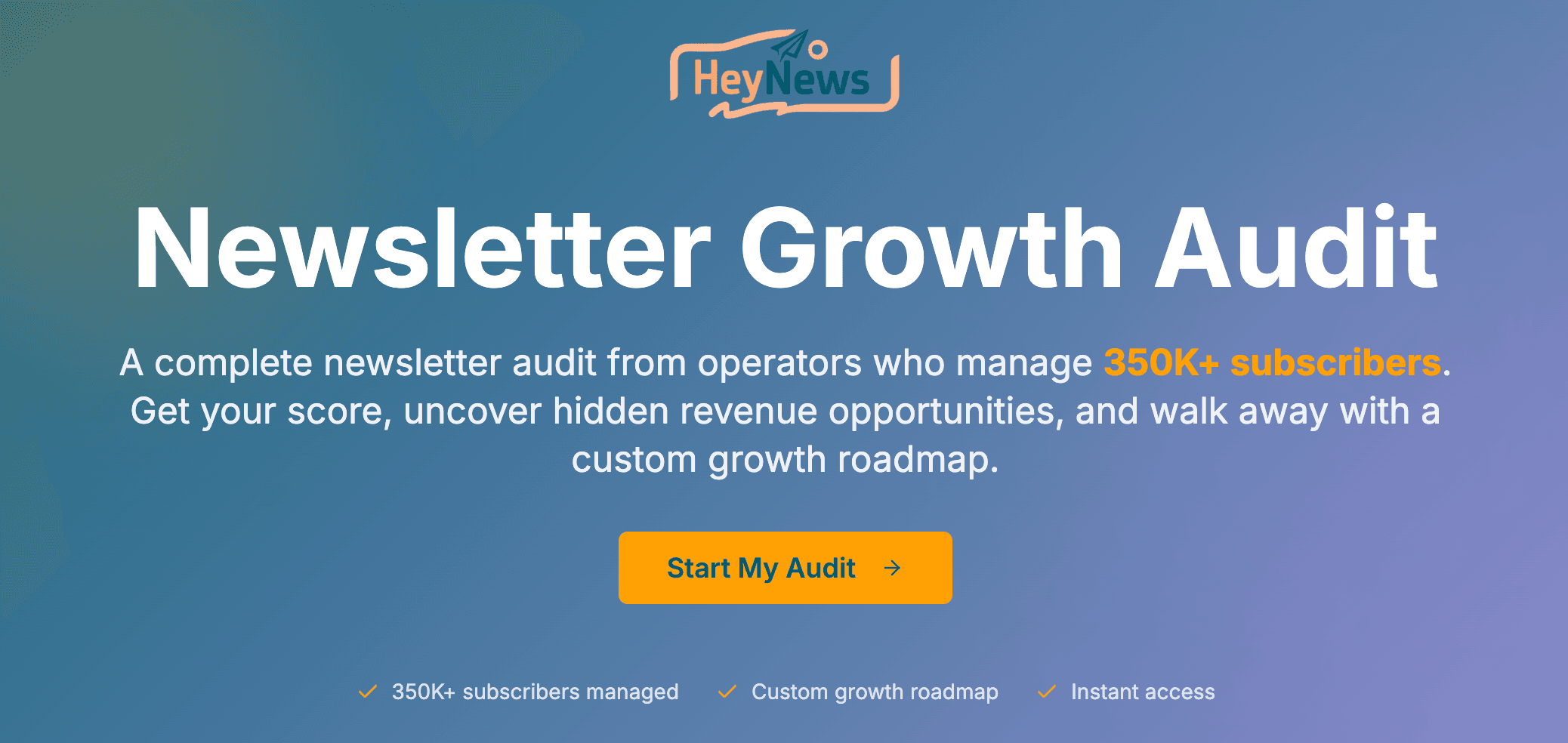 The Newsletter Growth Audit
